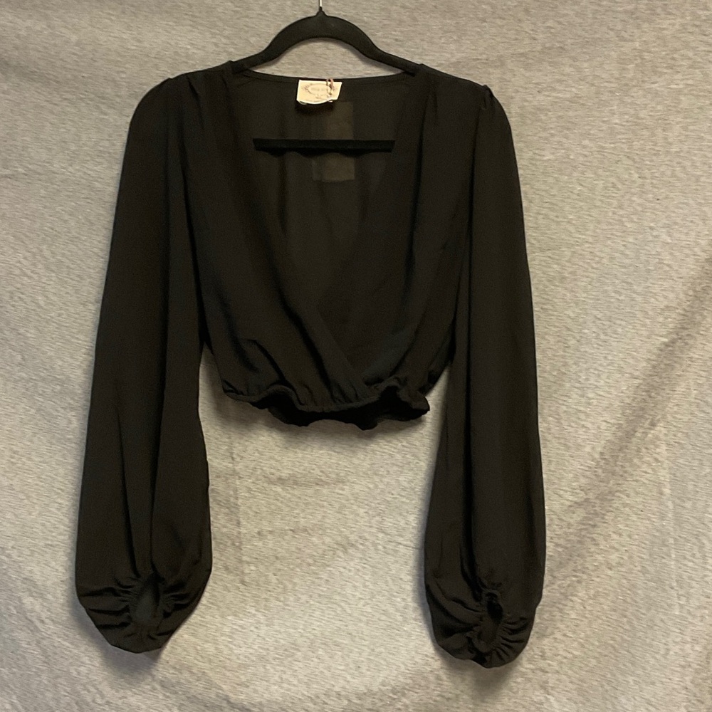 Mia Joy Black Women's Blouse